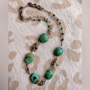 Turquoise Chain Necklace